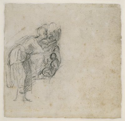 Studie van een groep Figuren, ca. 1511 door Michelangelo Buonarroti